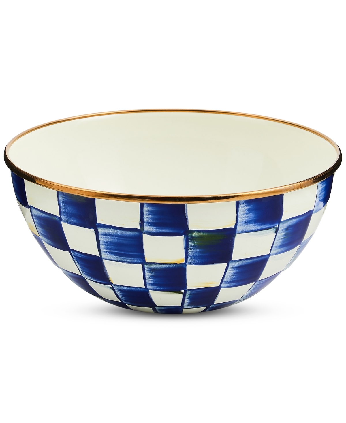 Mackenzie-childs Royal Check Everyday Extra Large Bowl In No Color