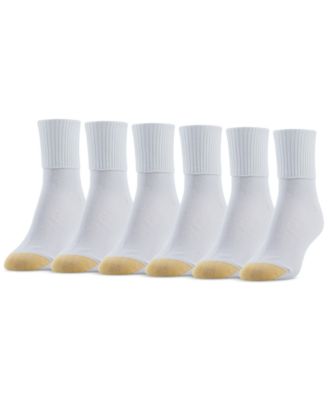 Women's 6-Pack Casual Turn Cuff Socks