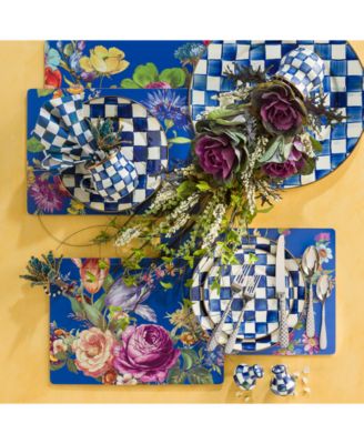 Royal Check Salt & Pepper Shakers