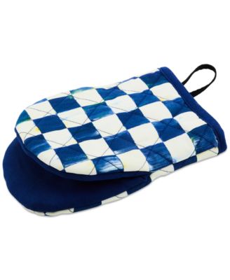 MacKenzie-Childs - Royal Check Mini Oven Mitt