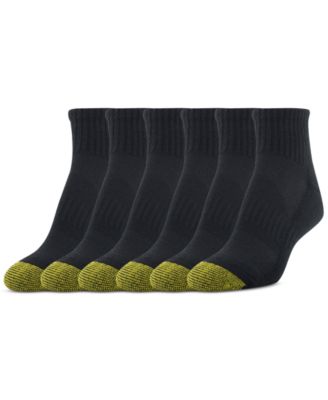 Women's 6-Pack Athletic Half-Cushion Quarter Socks