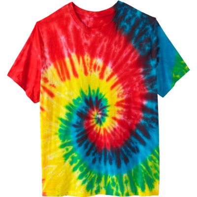 Tall Lightweight Tie-Dye Crewneck Tee