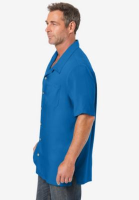 Big & Tall KS Island Solid Camp Shirt