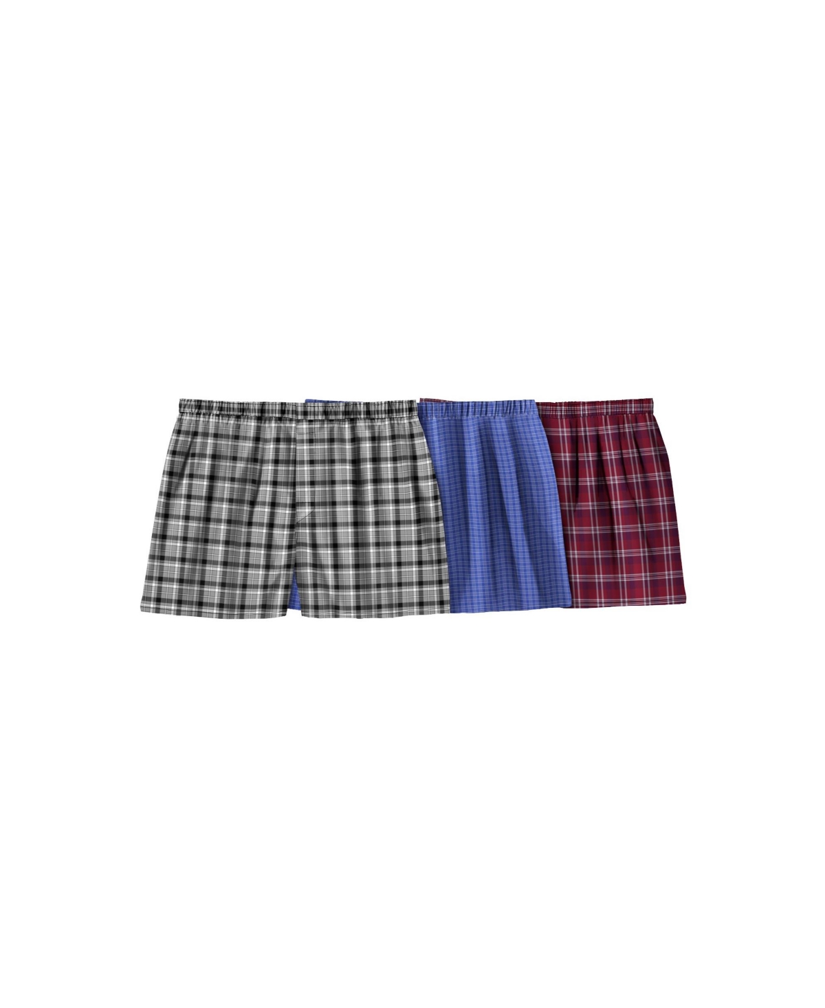 Big & Tall Woven Boxers 3-Pack - Assorted colors