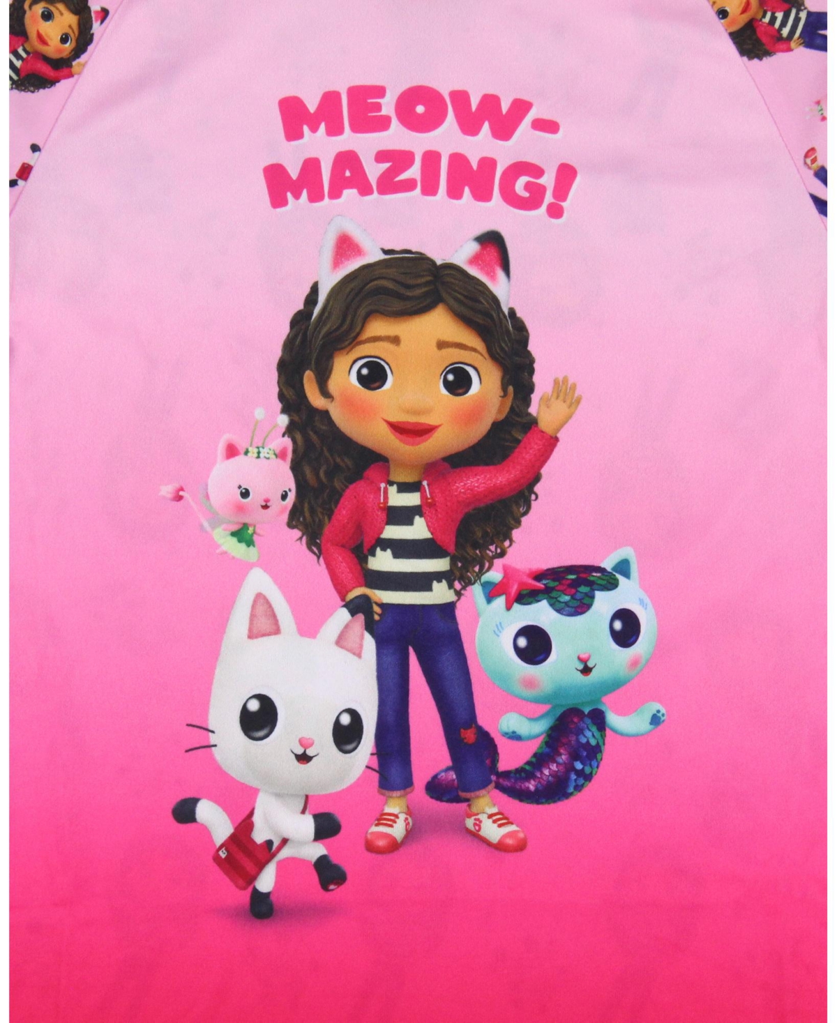 Gabby's Dollhouse Toddler Girls Meow-Mazing! Sleep Pajama Dress Nightgown