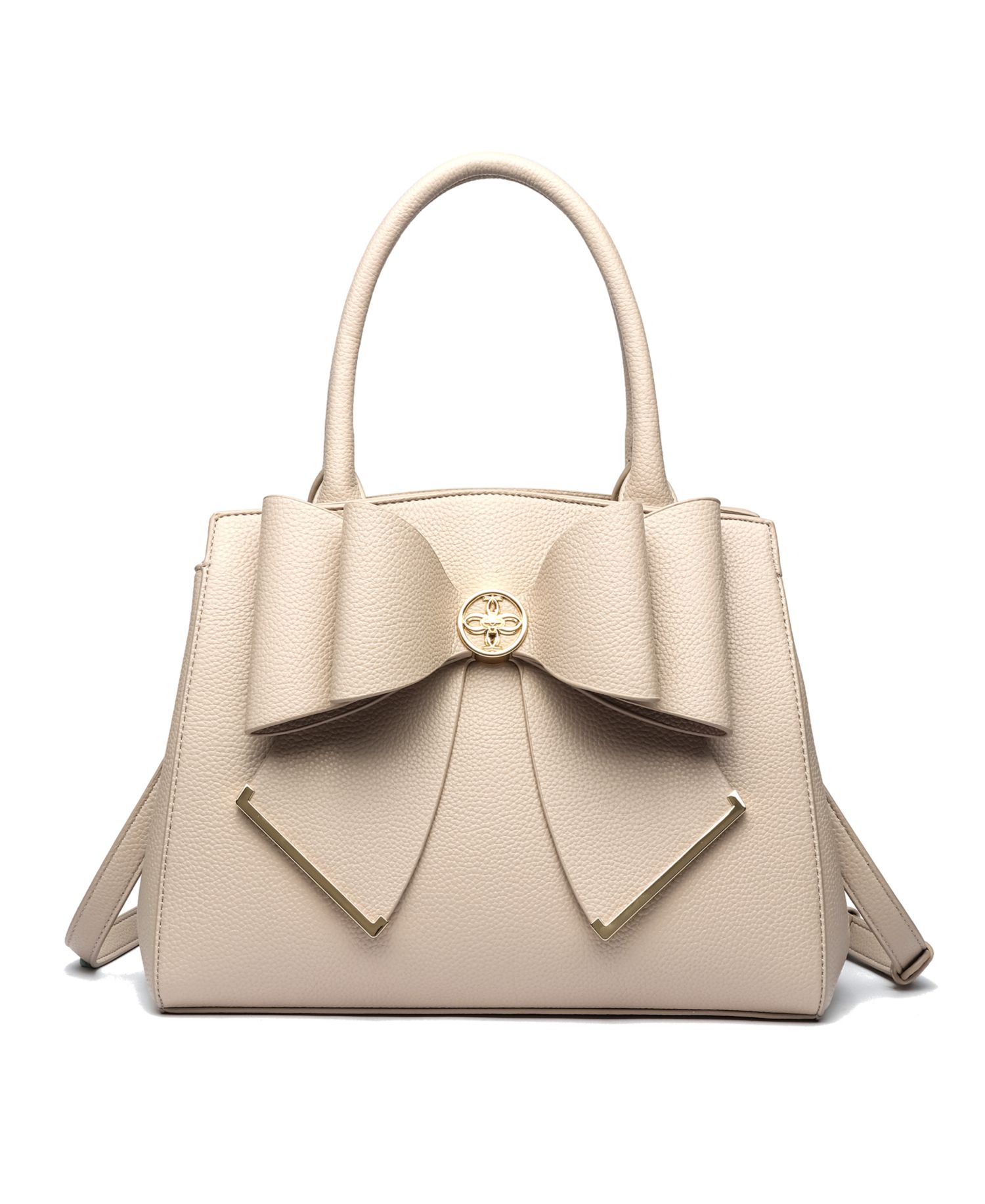 Poppy Bowtie Top Handle Satchel Bag