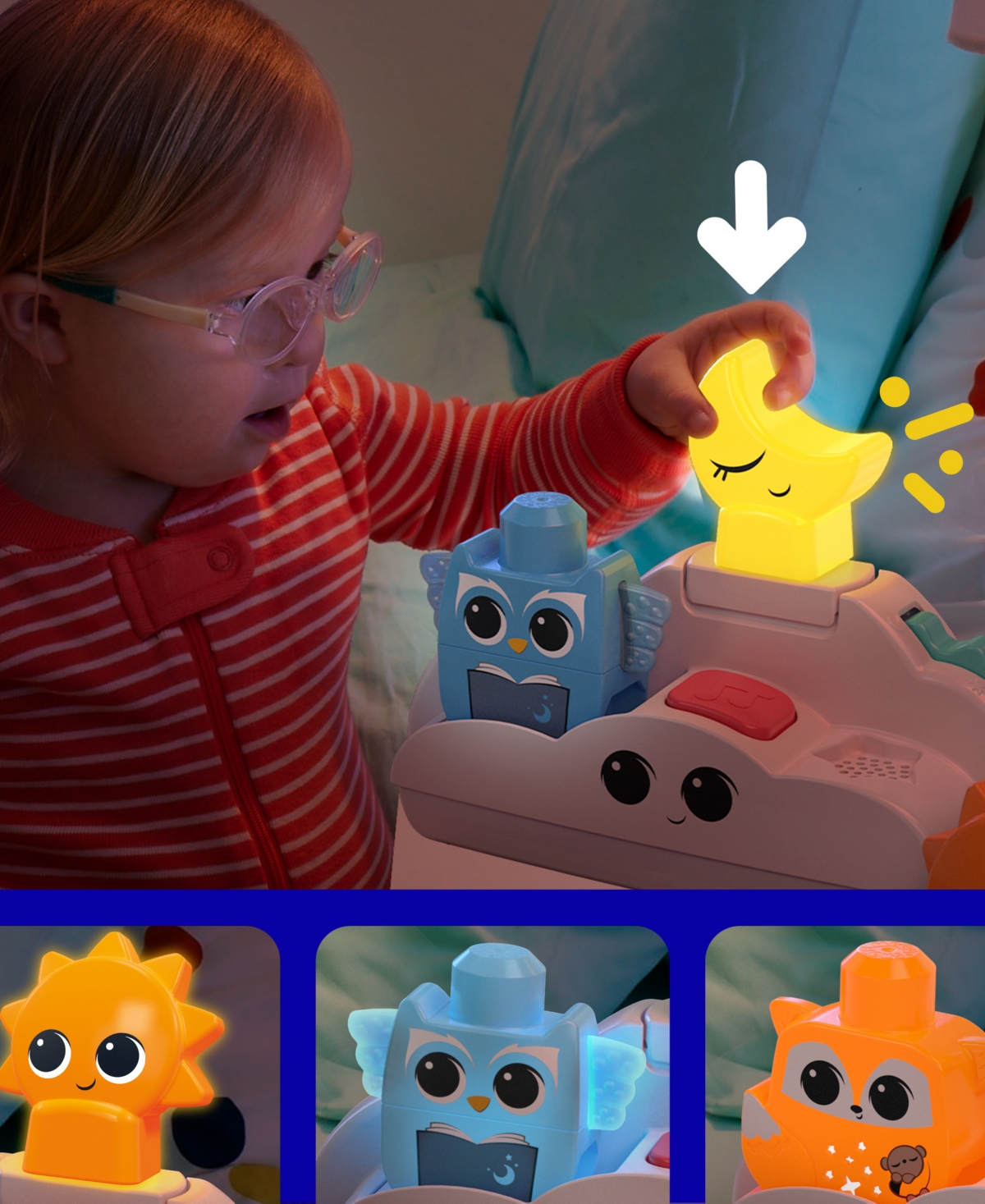 Mattel Nugh Light Blocks In Multi-color