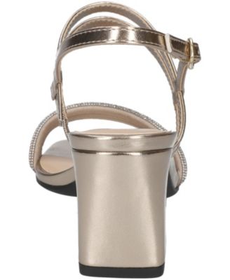 Women's Majesty Square Toe Block Heel Sandals