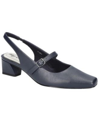 Women's Cameo Square Toe Slingback Pumps