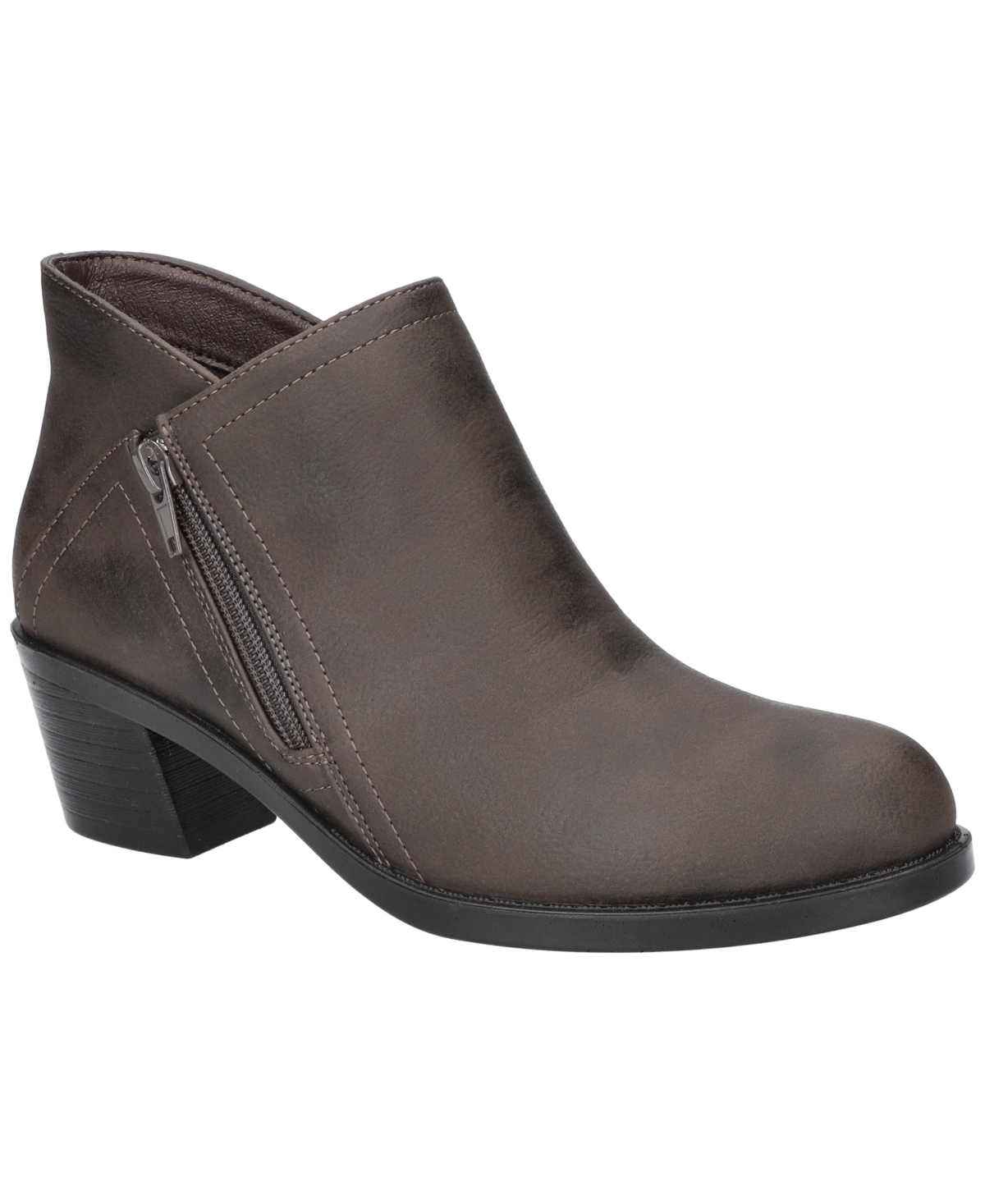 Easy Street Women's Morgana Block Heel Ankle Boots