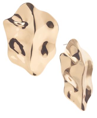 I.N.C. International Concepts - Gold-Tone Leaf Drop Earrings