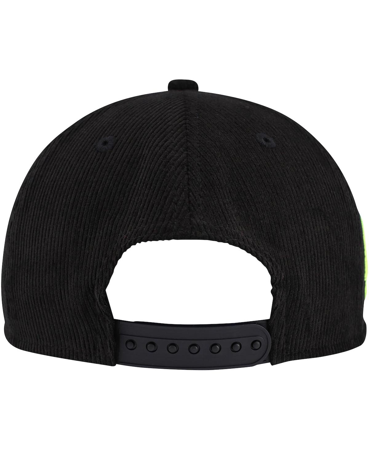 New Era Men'sJimmie Johnson Lowe's Retro Cord Golfer Adjustable Hat - Black