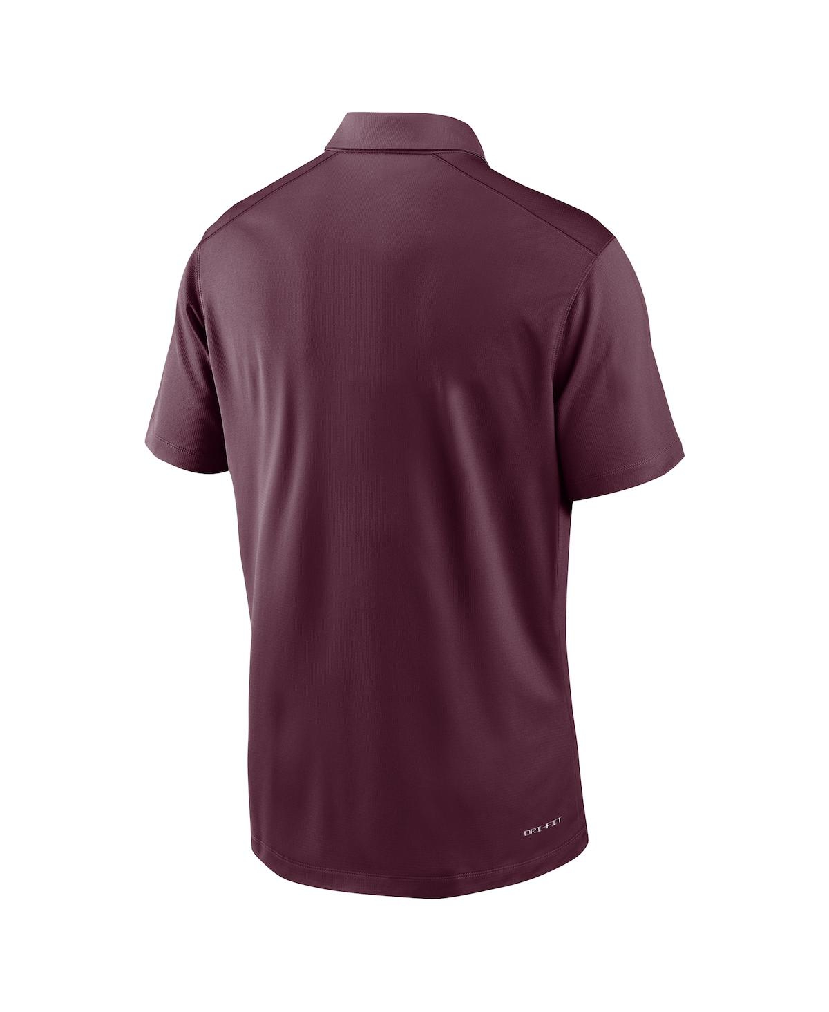 Nike Men's Maroon Minnesota Golden Gophers 2024 Sideline Victory Coaches Performance Polo In Maroon,gold