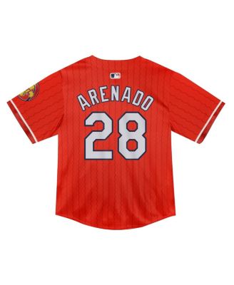 Toddler Boys and Girls Nolan Arenado Red St. Louis Cardinals 2024 City Connect Limited Player Jersey