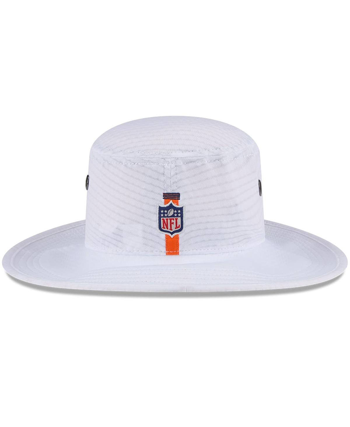 New Era Men's White Denver Broncos 2024 Nfl Training Camp Panama Bucket Hat In White
