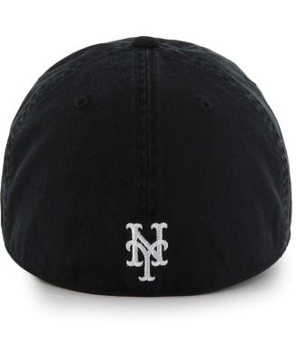 Men's Black New York Mets Crosstown Classic Franchise Fitted Hat