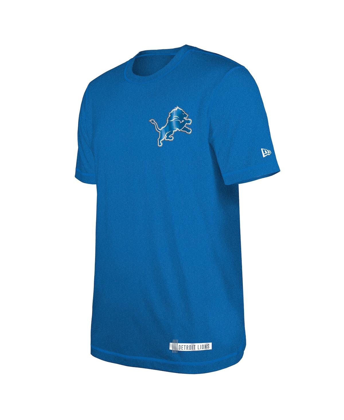 NEW ERA MEN'S BLUE DETROIT LIONS 2024 NFL TRAINING CAMP T-SHIRT 