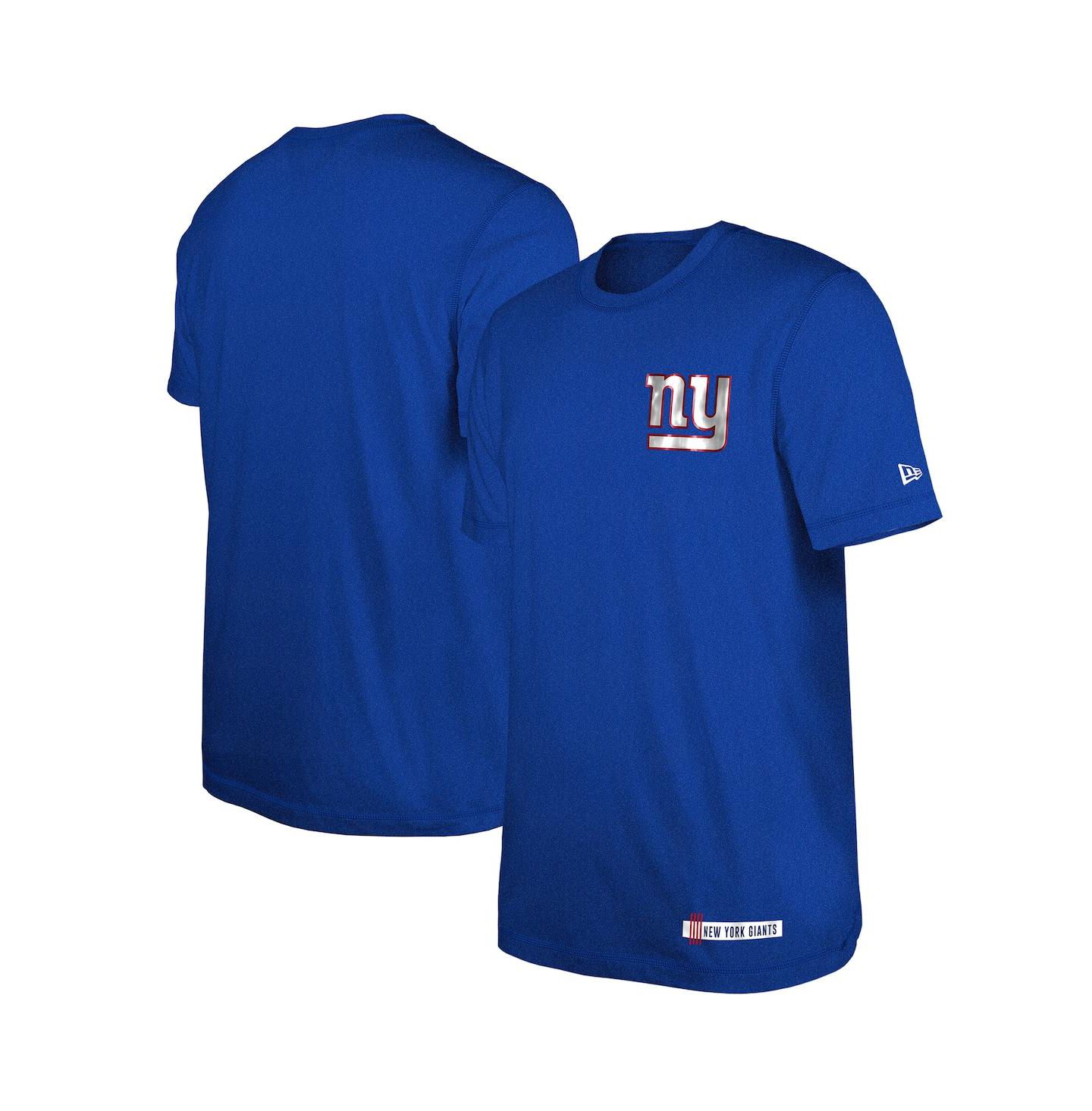 Мужская футболка New Era Royal New York Giants 2024 NFL Training Camp — фото 1