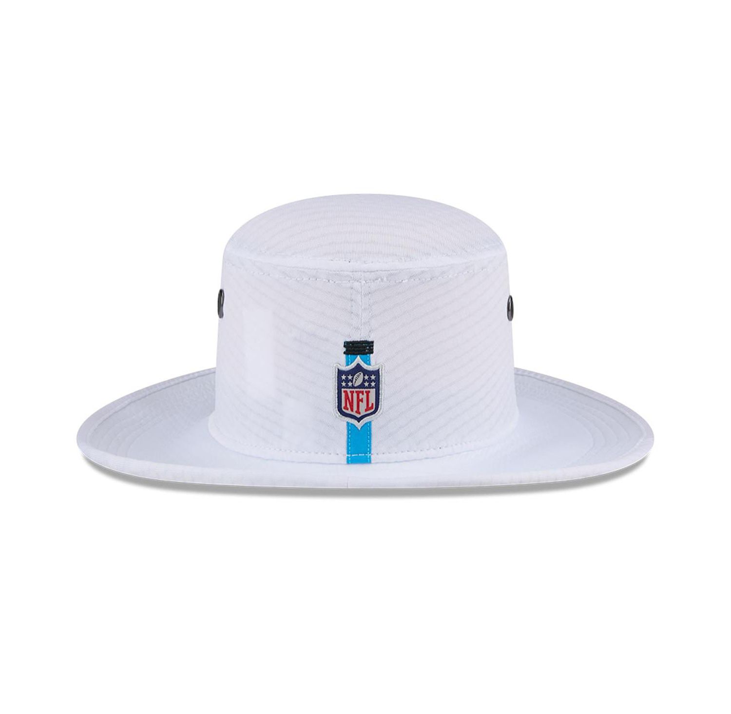 Men's White Carolina Panthers 2024 NFL Training Camp Panama Bucket Hat