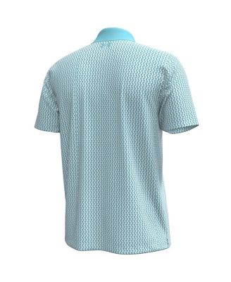 Men's Blue Arnold Palmer Invitational Playoff 3.0 Crane Print Polo
