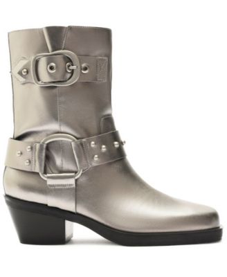 Women's Kaia Mid-Block Leather Booties