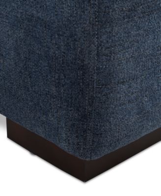 Nevio 2-Pc. Fabric Power Headrest Sectional with 2 Power Motion Chairs