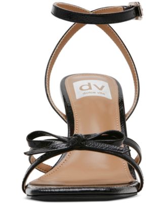 Zidane Bow Ankle-Strap Dress Sandals