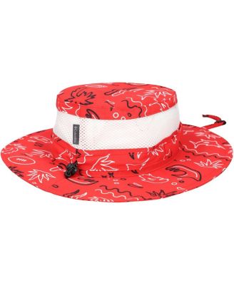 Men's and Women's Red Georgia Bulldogs Bora Bora Printed Booney Hat
