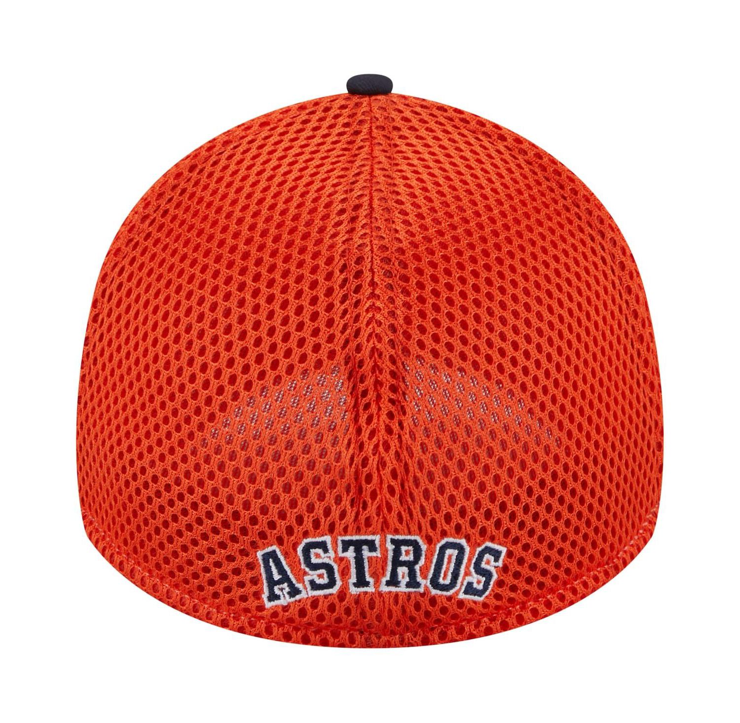 Men's Navy Houston Astros Team Neo 39THIRTY Flex Hat