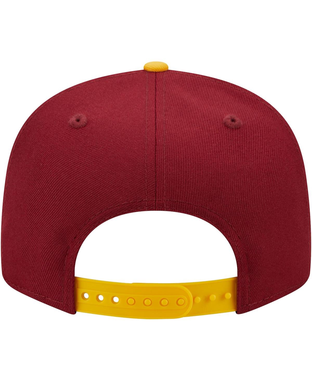 New Era Men'sGold Washington Commanders City Originals 9FIFTY Snapback Hat - Burgundy, Gold
