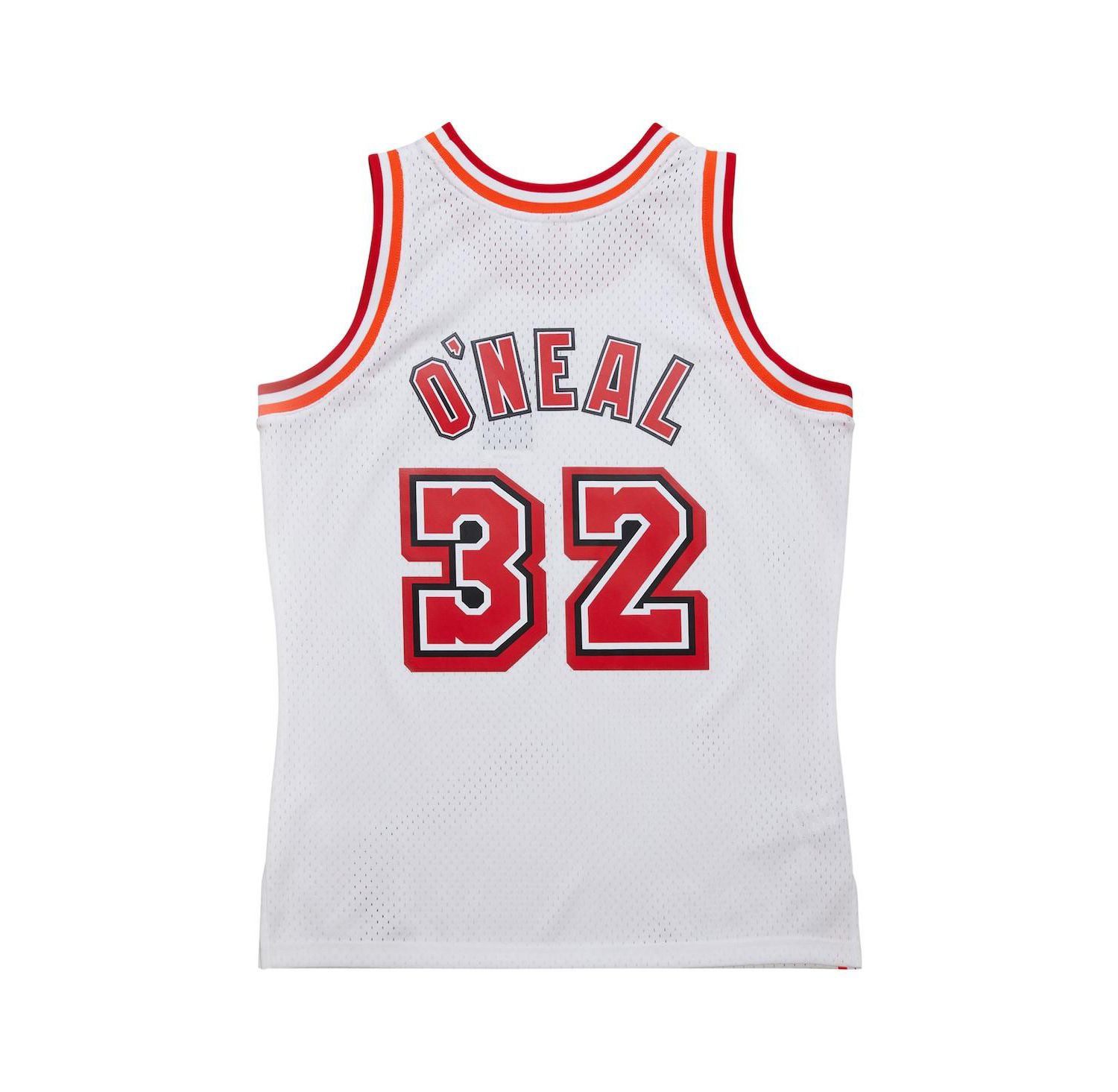 Men's Shaquille O'Neal White Miami Heat 2007/08 Hardwood Classics Swingman Jersey