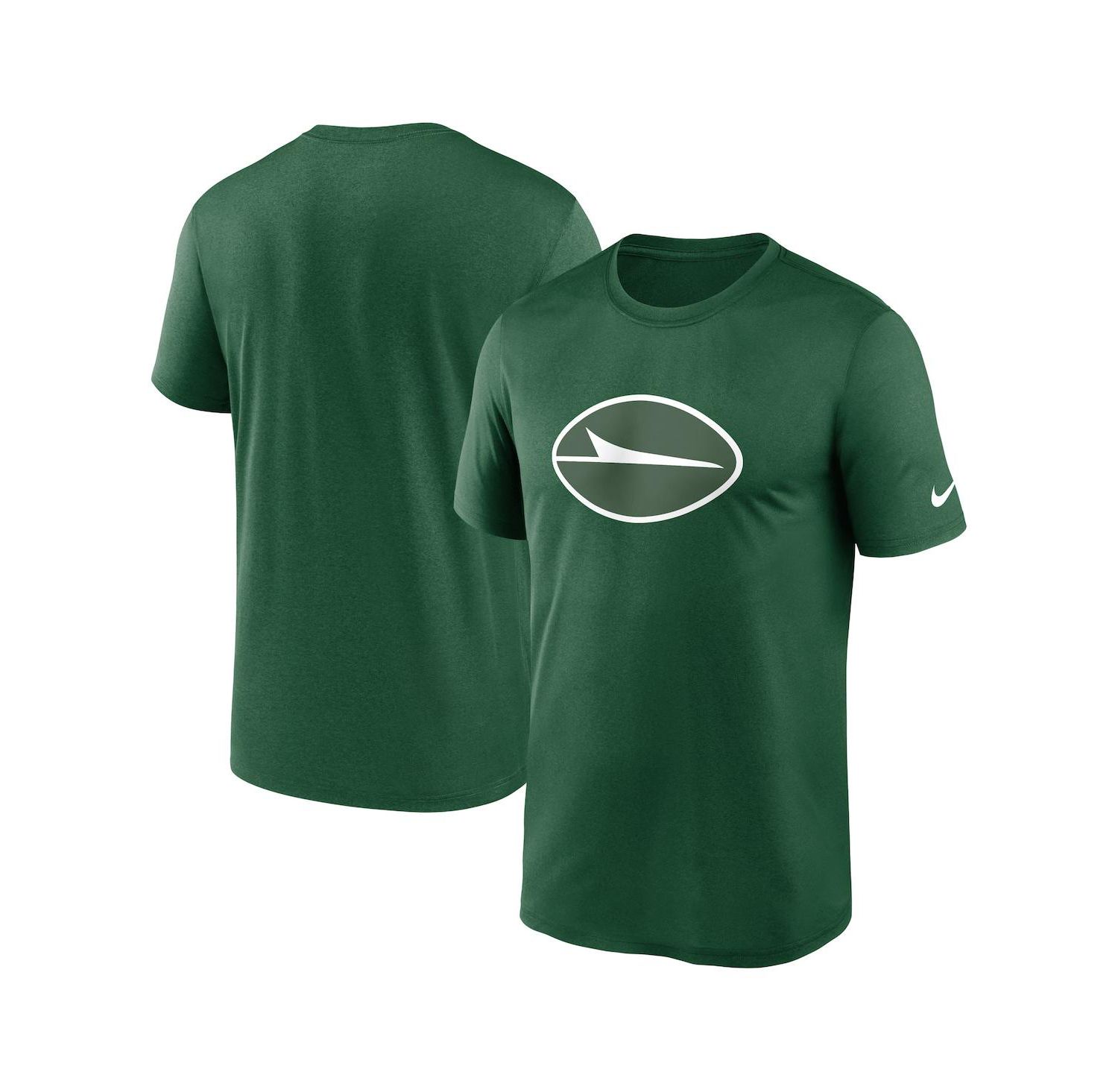 Men's Green New York Jets Legend Logo Performance T-Shirt