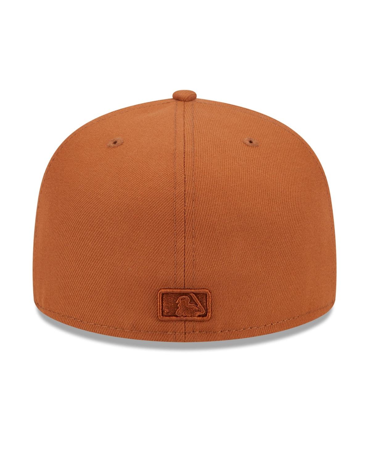 New Era Men'sChicago White Sox Spring Color 59FIFTY Fitted Hat - Brown