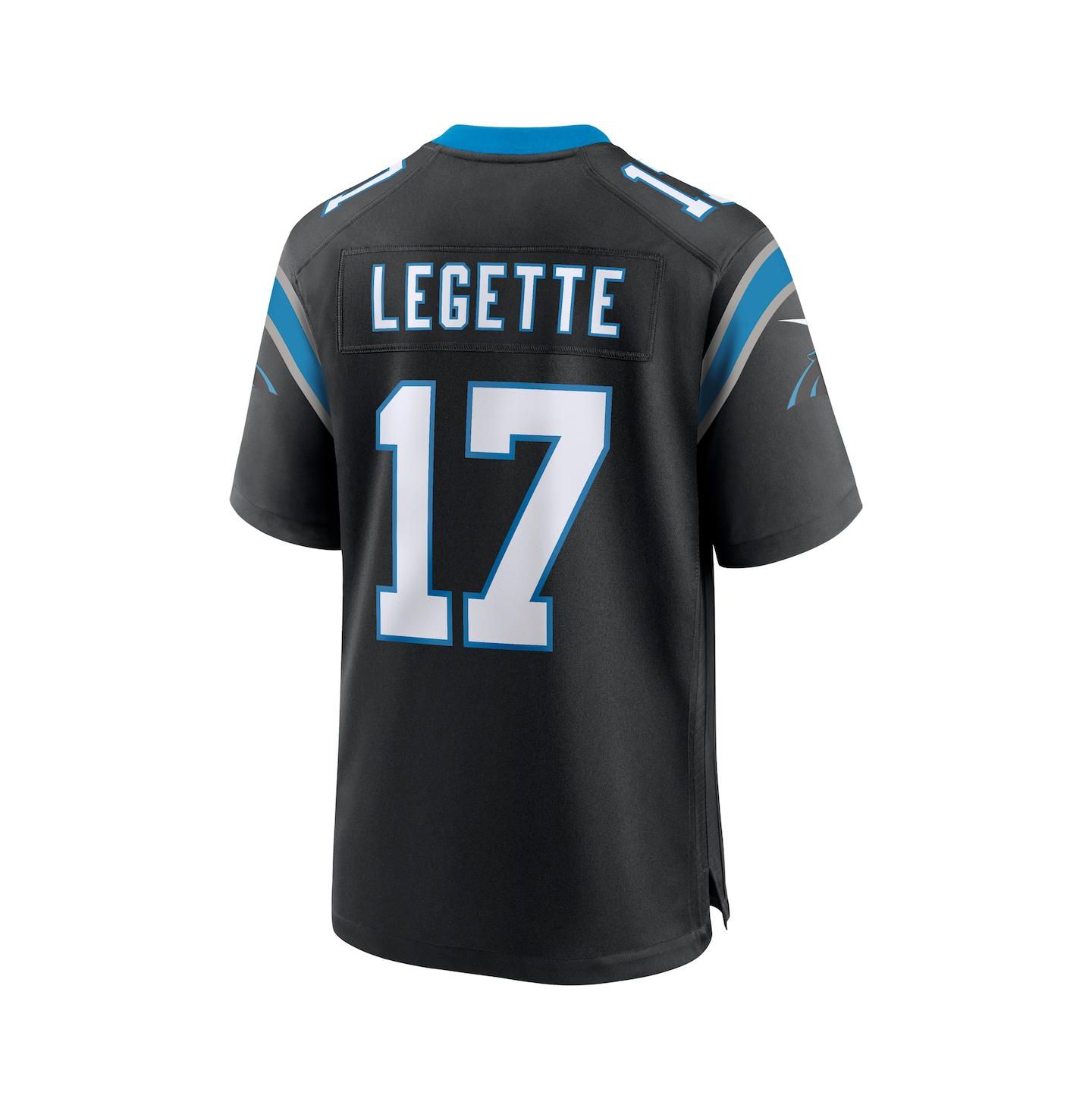 Мужской топ Nike Xavier Legette Black Carolina Panthers 2024 NFL First Round Pick Game Player Jersey — фото 3