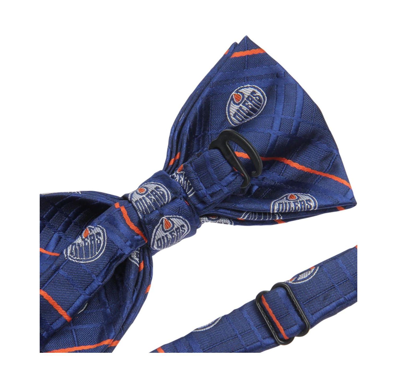Men's Navy Edmonton Oilers Oxford Bow Tie