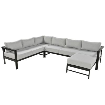 Streamdale Premium Aluminum Outdoor Sofa Set for Ultimate Comfort and Durability