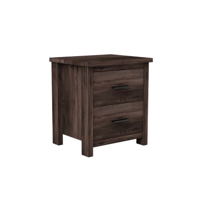 Streamdale Vintage Nightstand with Storage Drawers (Assembly Required)
