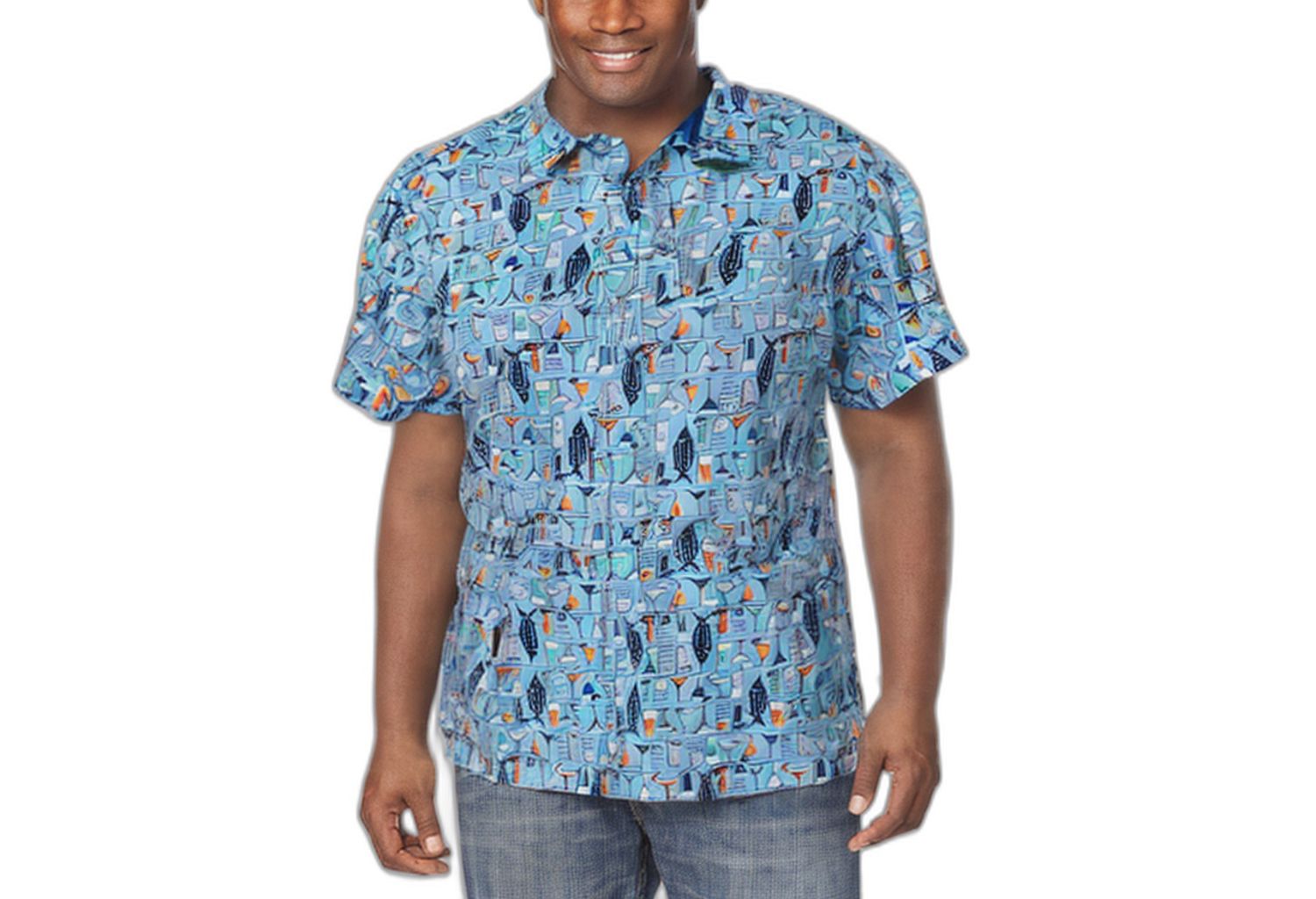 Big & Tall The No-Tuck Casual Short Sleeve Shirt