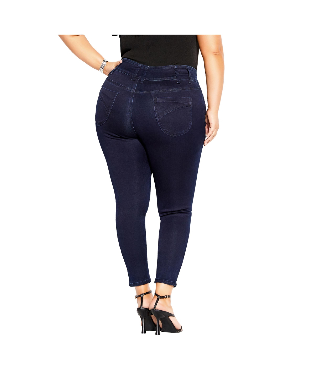 City Chic Women's Harley Short Skinny Jean