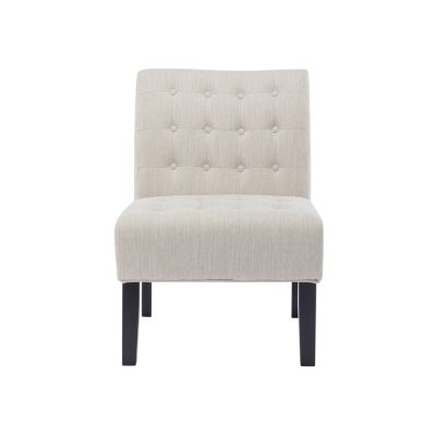 Classic Accent Chair Set with Button-Tufted Design