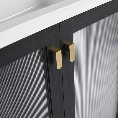 32" Freestanding Bathroom Vanity with Ceramic Sink