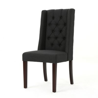 Elegant Tufted Wingback Dining Chairs Sophistication and Comfort