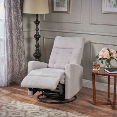 Ultimate Comfort Corner Glide, Swivel, and Recline Push-Back Recliner