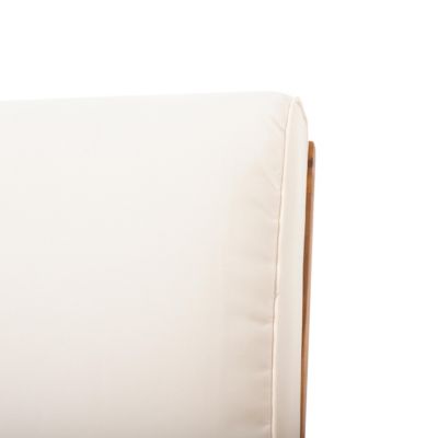 Modern Adirondack Chair Acacia Wood with Weather-Resistant Cushions