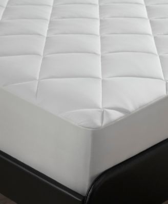 Sharper Image Cooling Touch Overfilled Extra Deep Pocket Mattress Pad, Twin