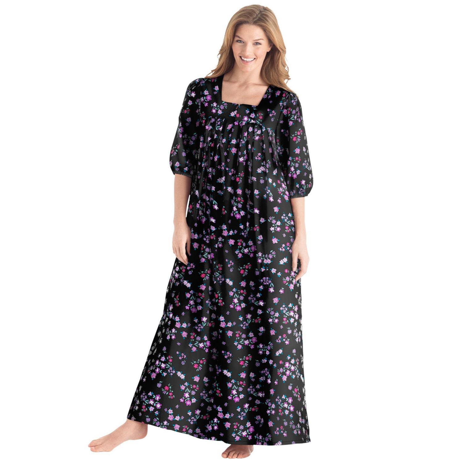 Plus Size Only Necessities Print Lounger