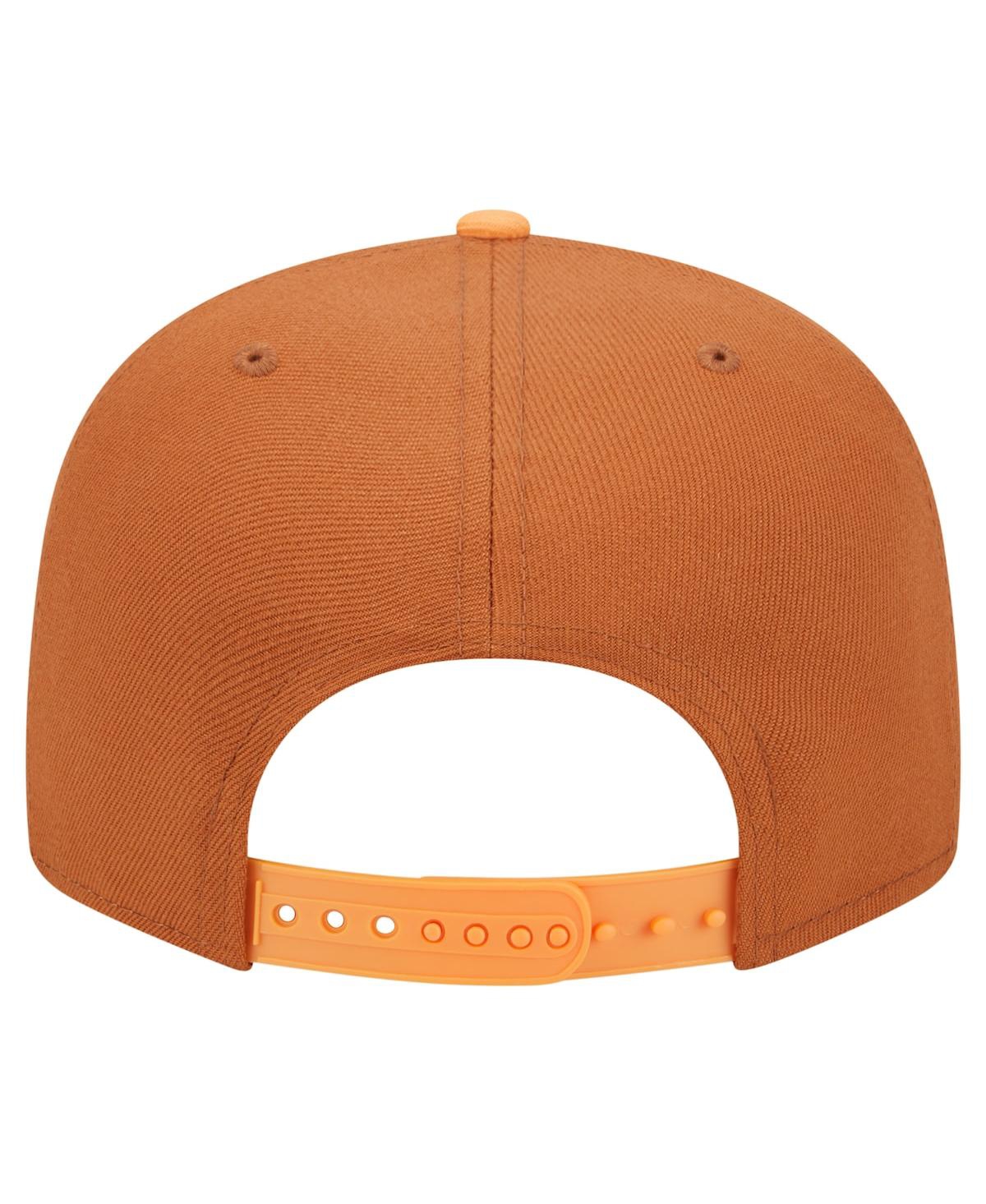 New Era Men's Brown Boston Red Sox Spring Color Two-tone 9fifty Snapback Hat In Brown