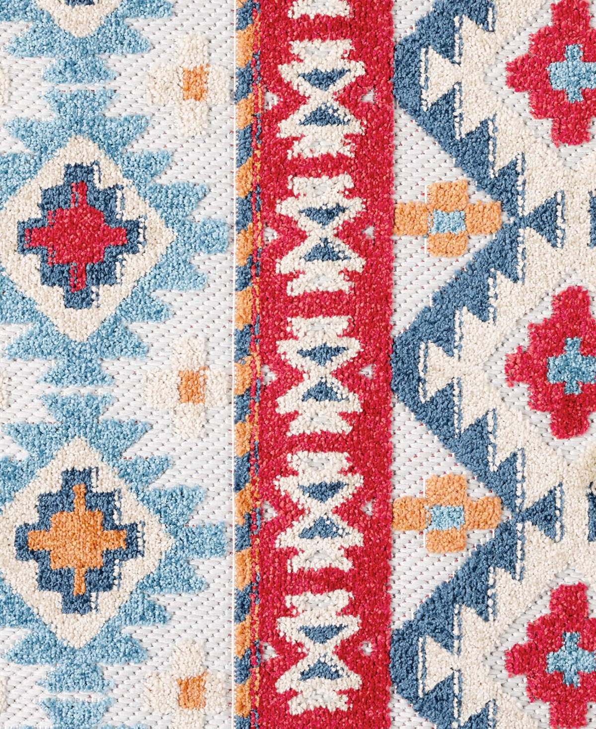 Town & Country Living Dahlia Southwestern Stripe 3'11