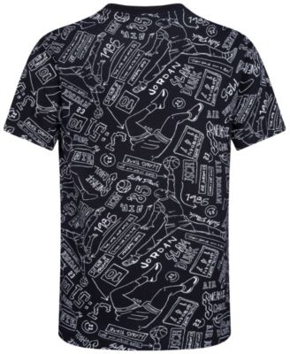 Big Boys Sneaker School 23 Printed Tee