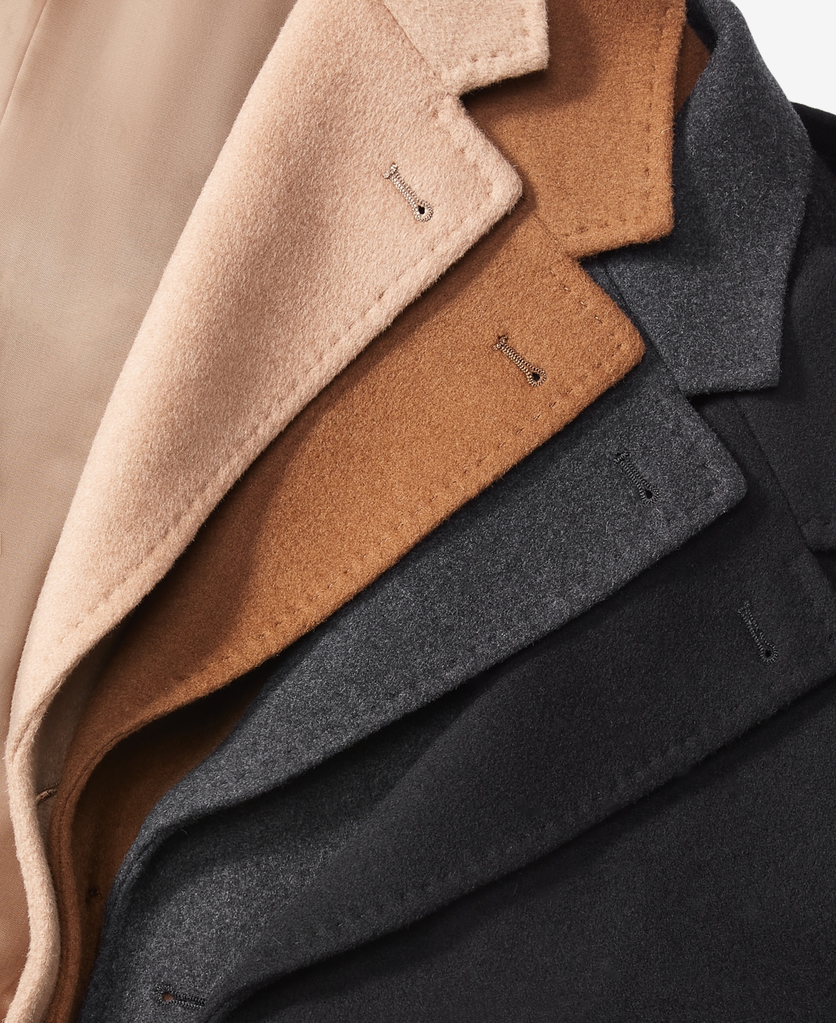 Michael Kors Men's Classic-fit Wool Cashmere Blend Overcoat In Vicuna